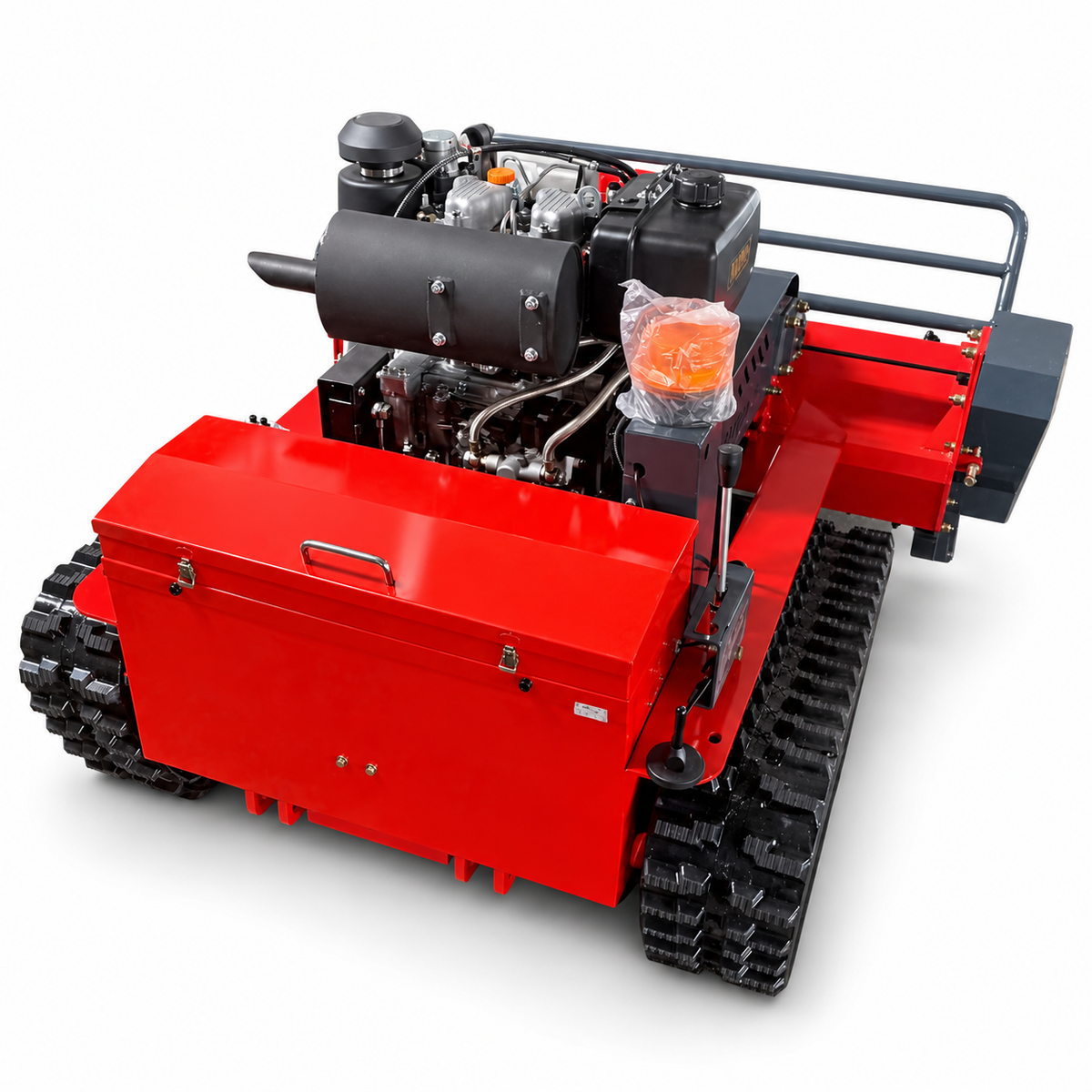 GS TAITAN-1000 Diesel Remote-Controlled Tracked Flail Mower – 1000 mm