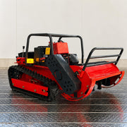 GreenShine GST-800 diesel hybrid tracked flail mower real machine view