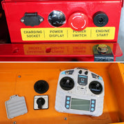 GreenShine GST-800 control panel and remote controller detail